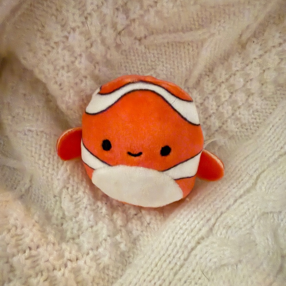 Ricky the Clownfish 2” Stuffed Plush